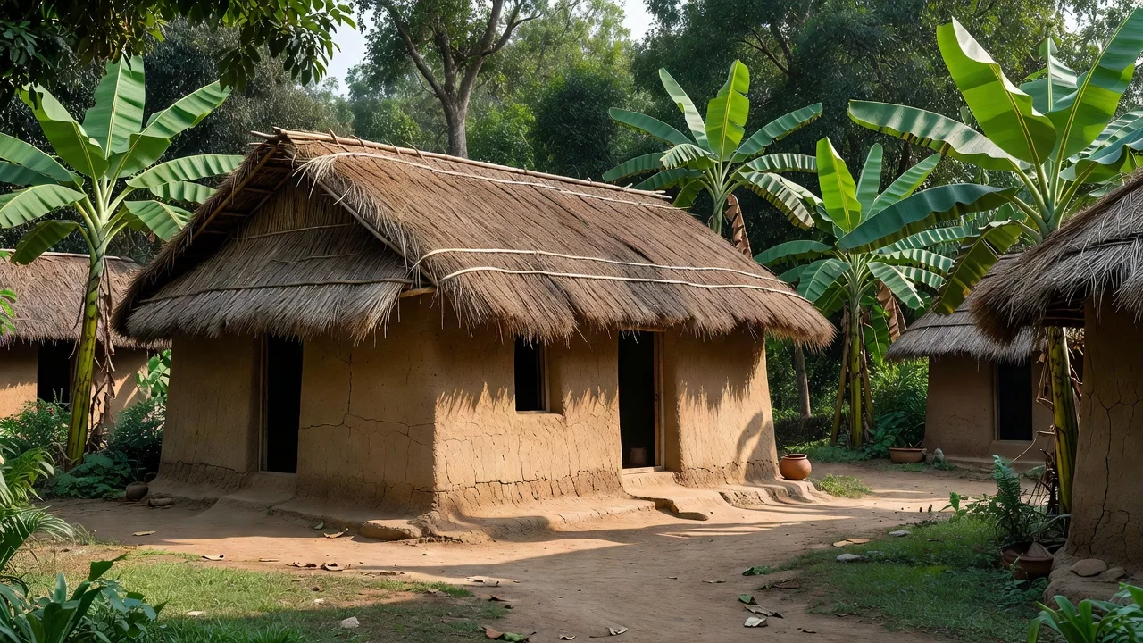 ঐতিহ্যবাহী মাটির ঘর: হারিয়ে যাওয়া গ্রামীণ সভ্যতা